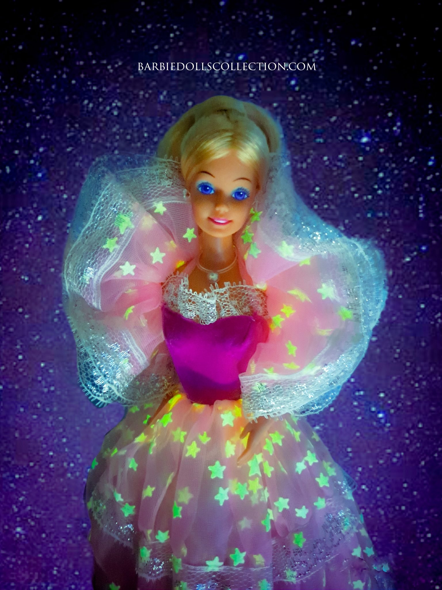 Dream Glow Barbie 1985 My Barbie Dolls Collection 5631