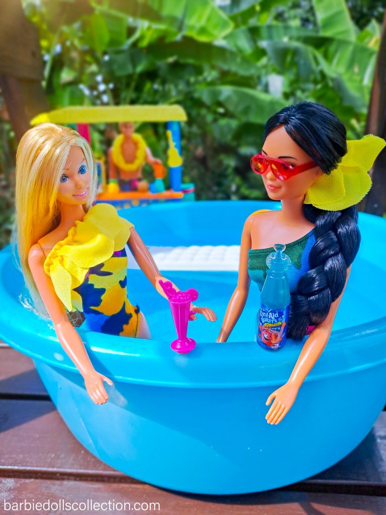 Barbie Tropical Pool Diorama
