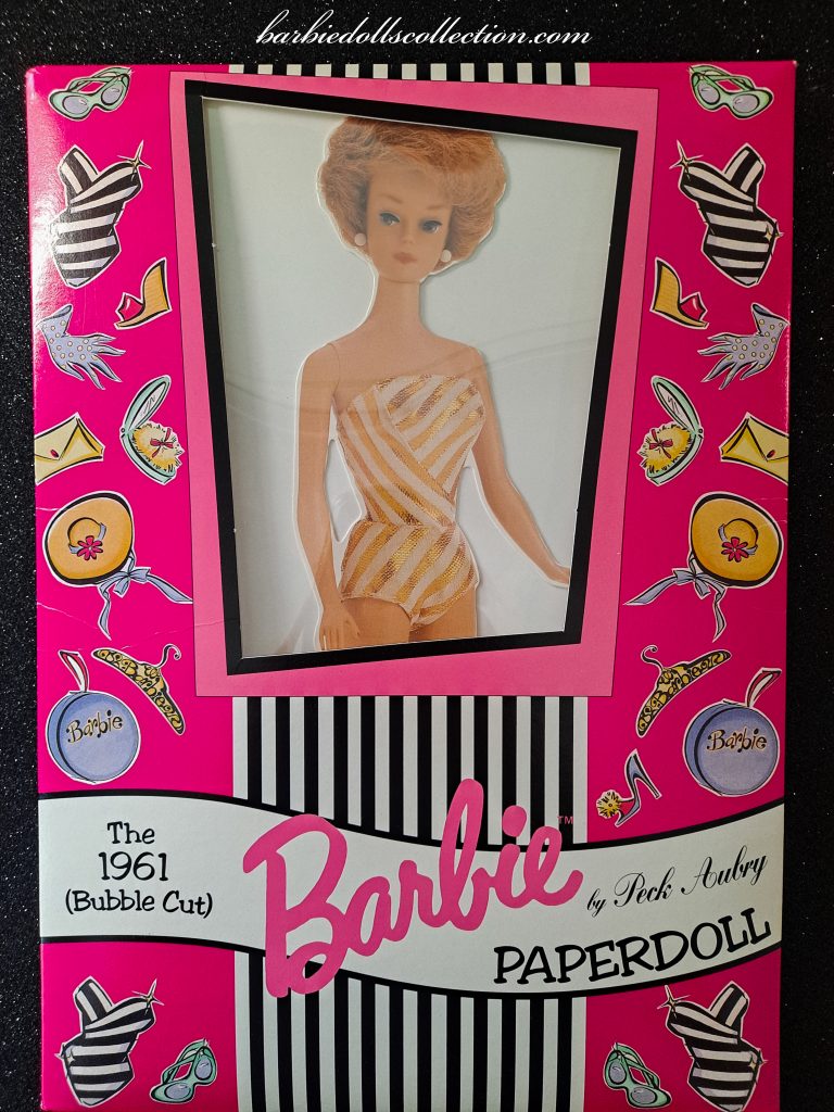 The 1961 Bubble Cut Barbie Paperdoll