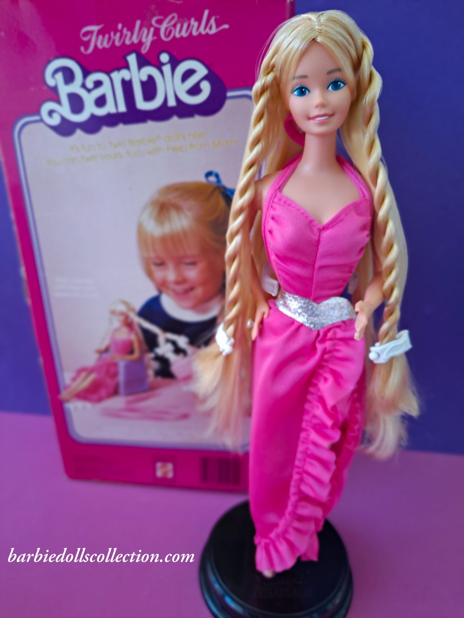 My New Twirly Curls Barbie – My Barbie Dolls Collection