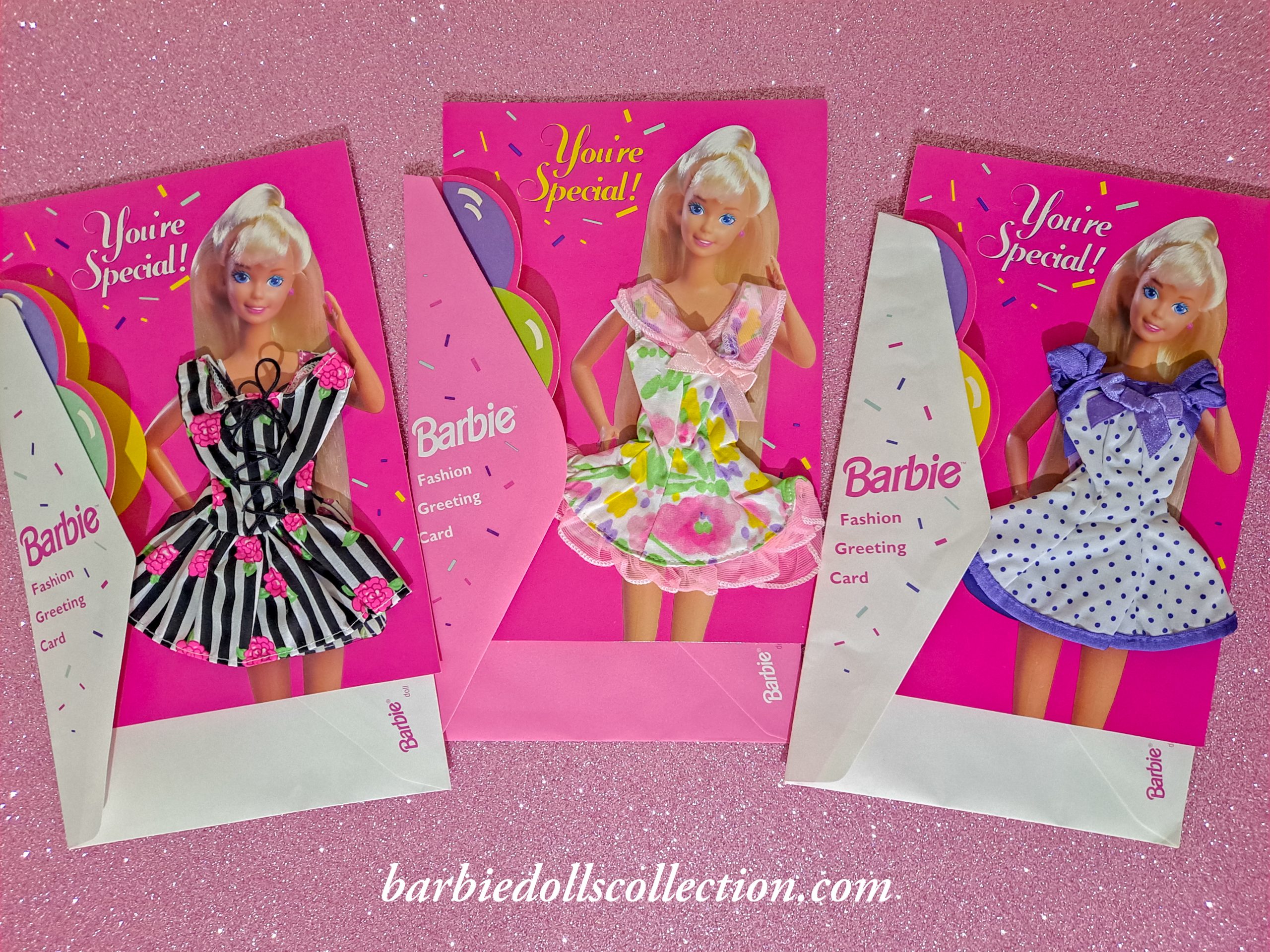 Barbie Fashion Greeting Cards 1994
