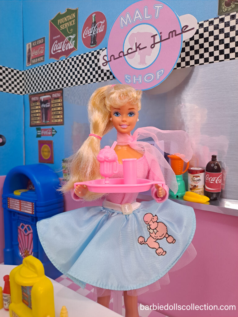 Malt Shoppe Barbie 1992