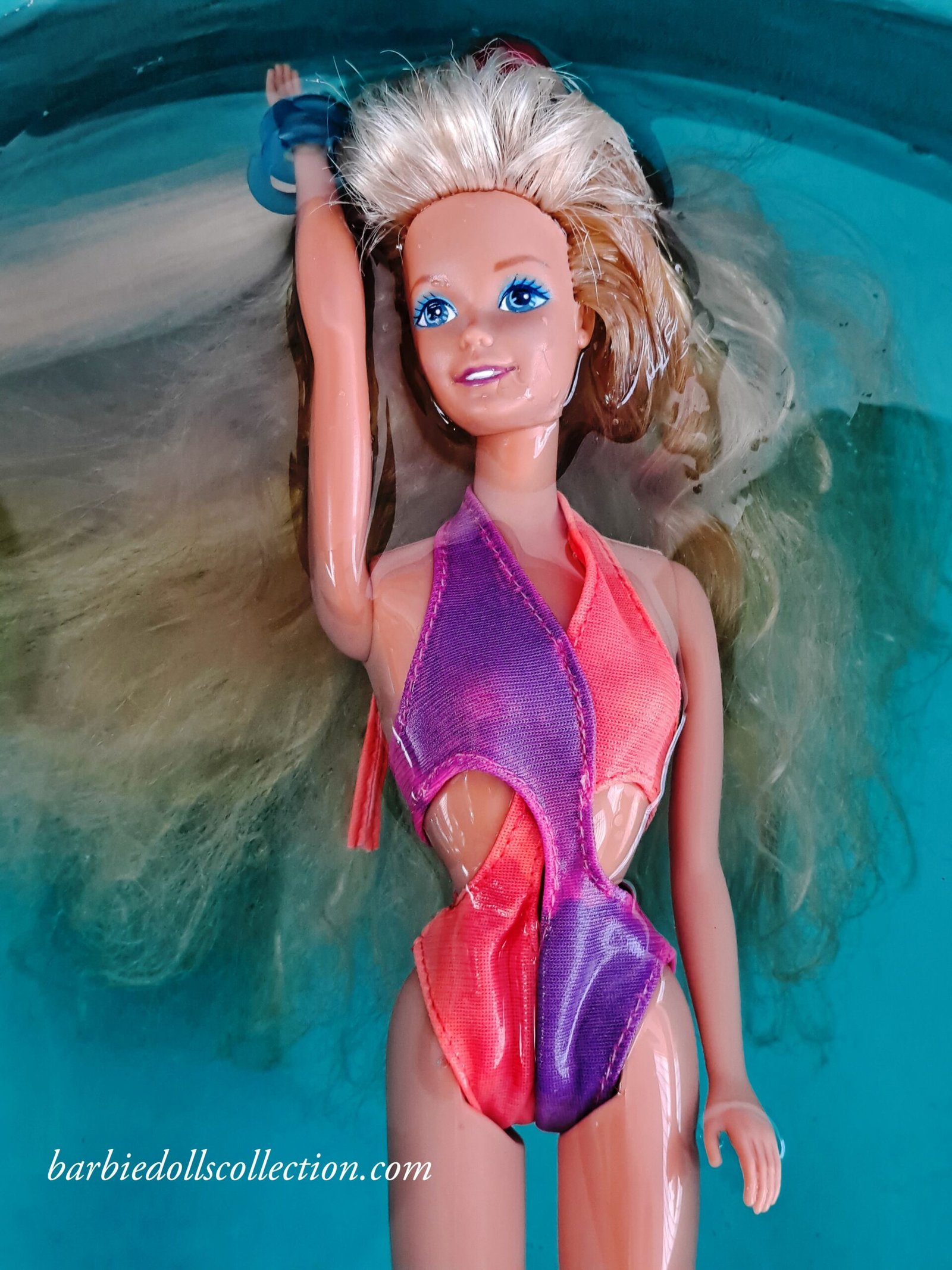 Barbie Wet'n Wild 1989 - Maillot De Bain, Vintage - Occasion
