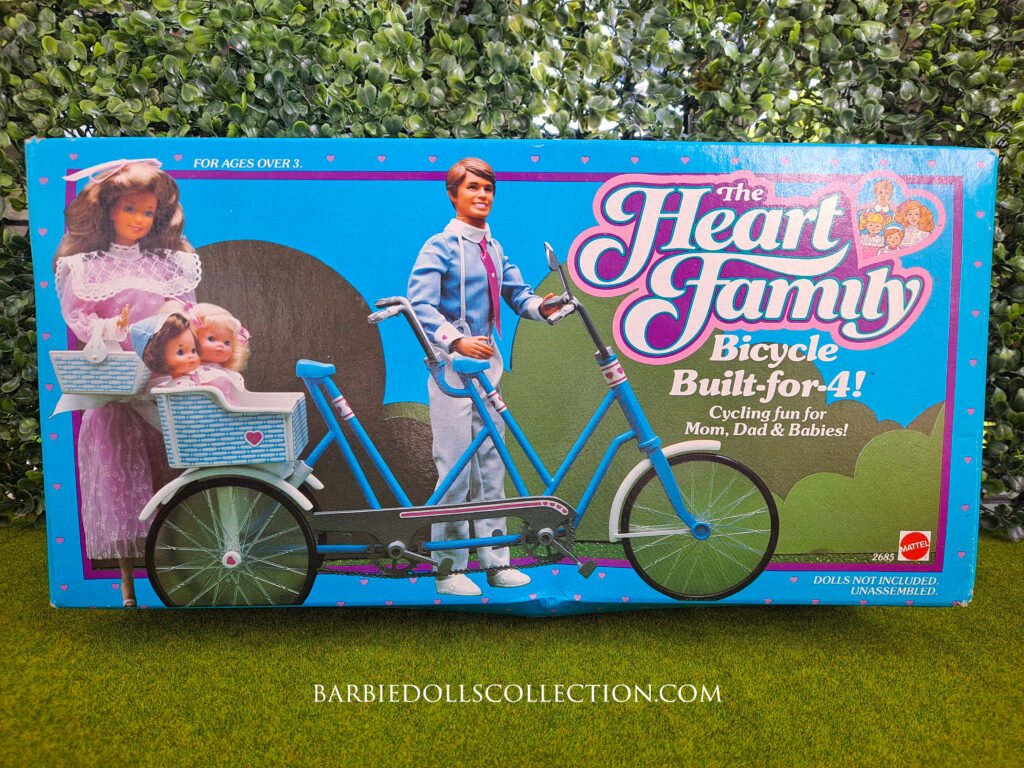 The Heart Family Bicycle Built-for-4