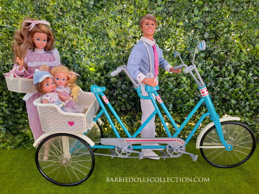 The Heart Family Bicycle Built-for-4