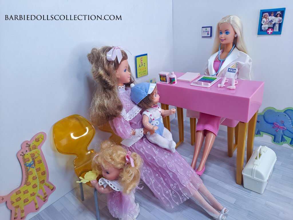 Doctor Barbie Diorama