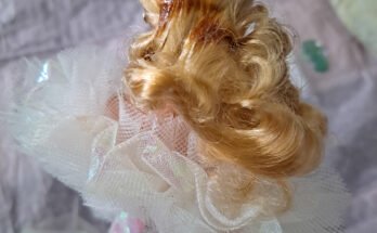 How to remove melted rubber from Barbie's hair?