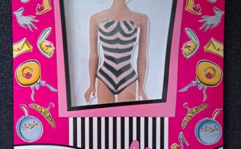 The 1959 Number One Barbie Paperdoll