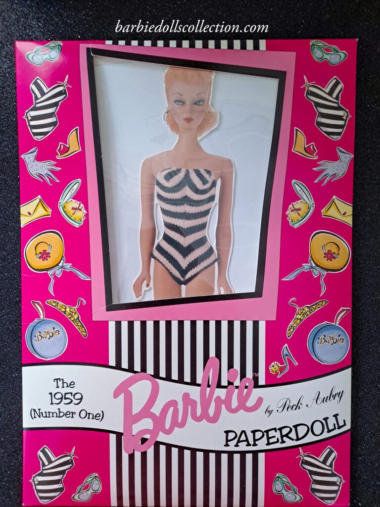 The 1959 Number One Barbie Paperdoll