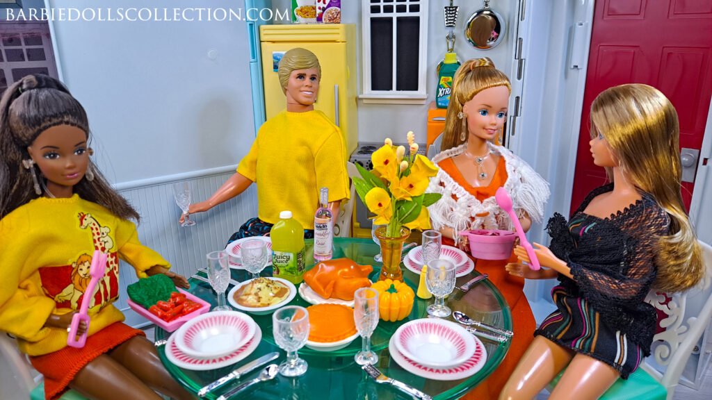 Happy Thanksgiving from Barbie and Friends