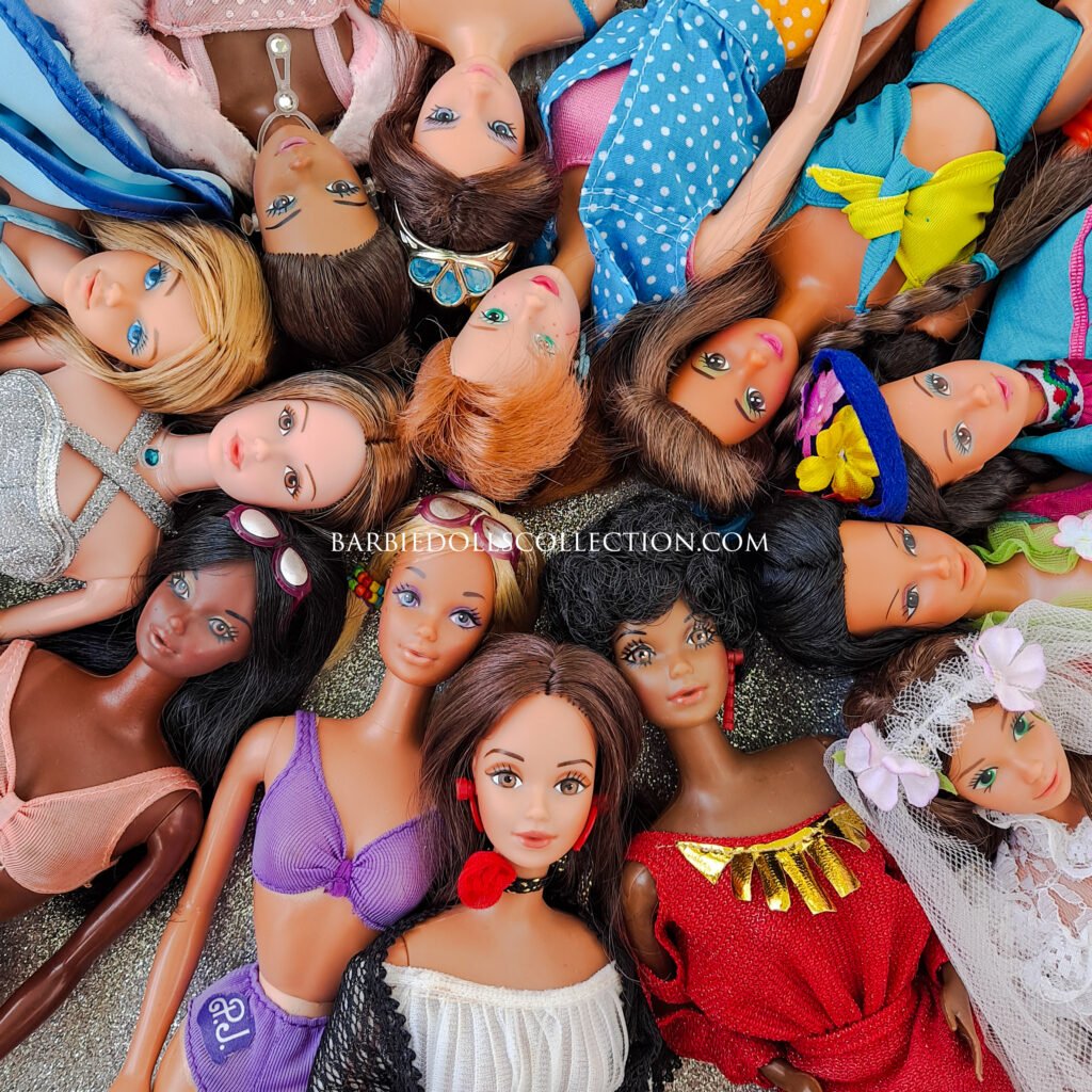 Steffie Face Barbie Dolls From My Collection