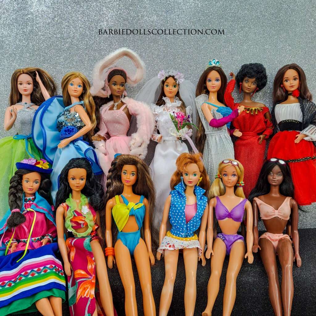 Steffie Face Barbie Dolls From My Collection