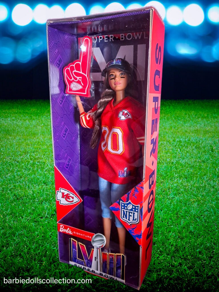 Barbie NFL Super Bowl LVIII Champion Doll Kansas City Chiefs