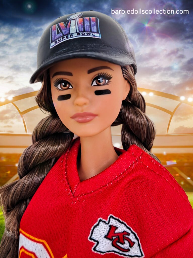 Barbie NFL Super Bowl LVIII Champion Doll Kansas City Chiefs