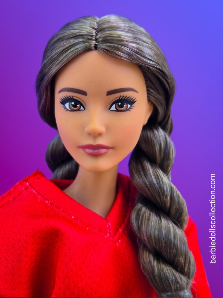How I Removed Eye Black from My Super Bowl Barbie Doll