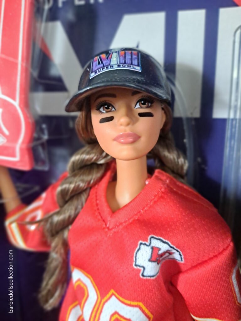How I Removed Eye Black from My Super Bowl Barbie Doll