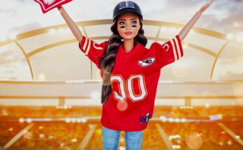 Barbie NFL Super Bowl LVIII Champion Doll Kansas City Chiefs
