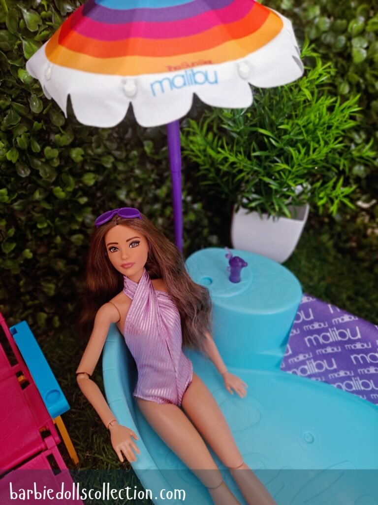 Barbie Perfect Pool Day In Purple