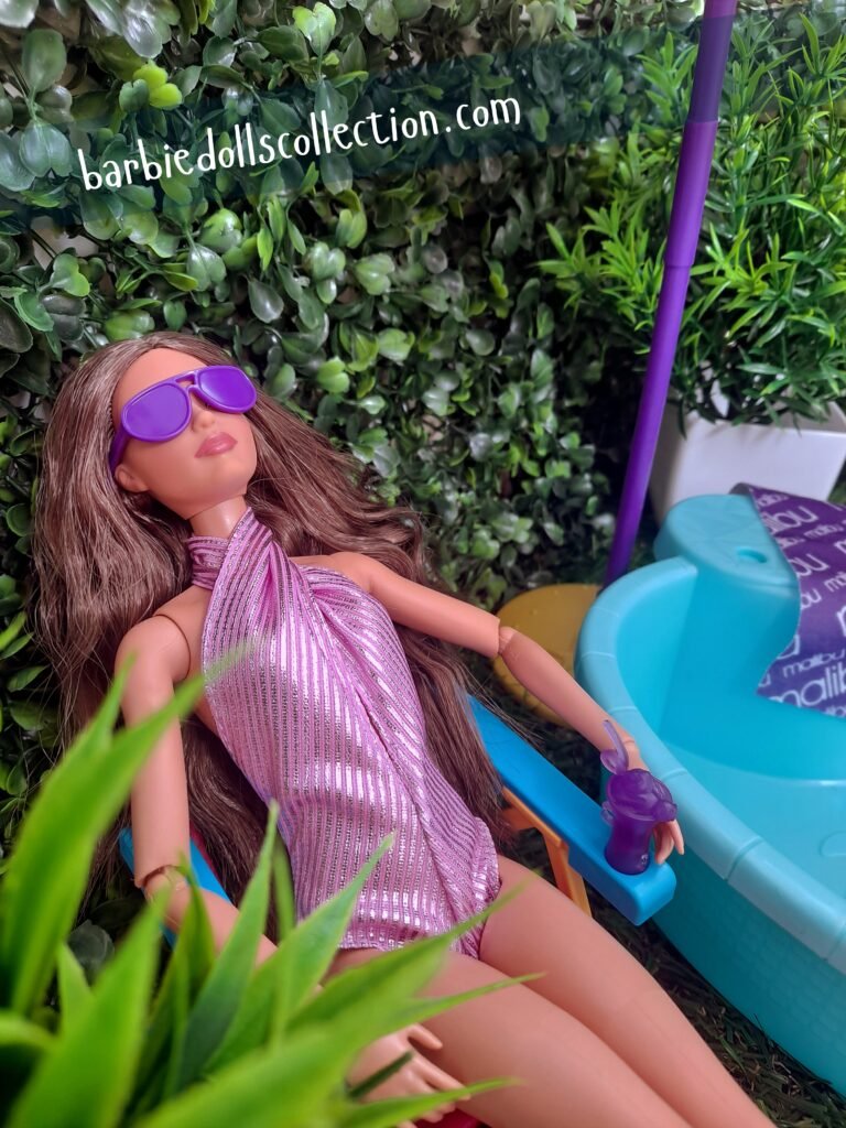 Barbie Perfect Pool Day In Purple