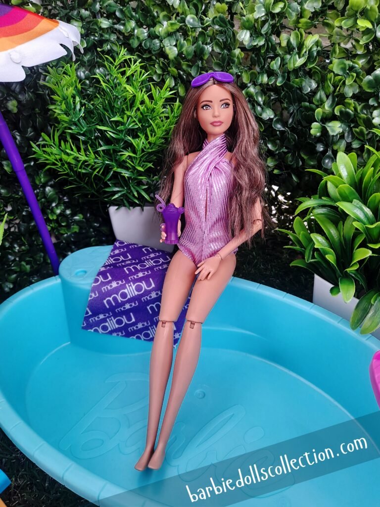 Barbie Perfect Pool Day In Purple