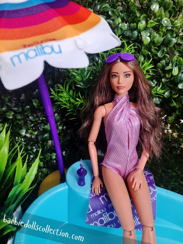 Barbie Perfect Pool Day In Purple