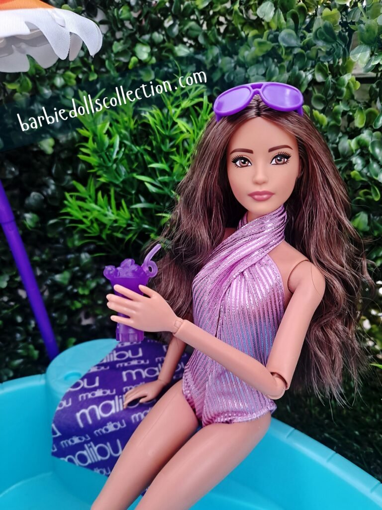 Barbie Perfect Pool Day In Purple