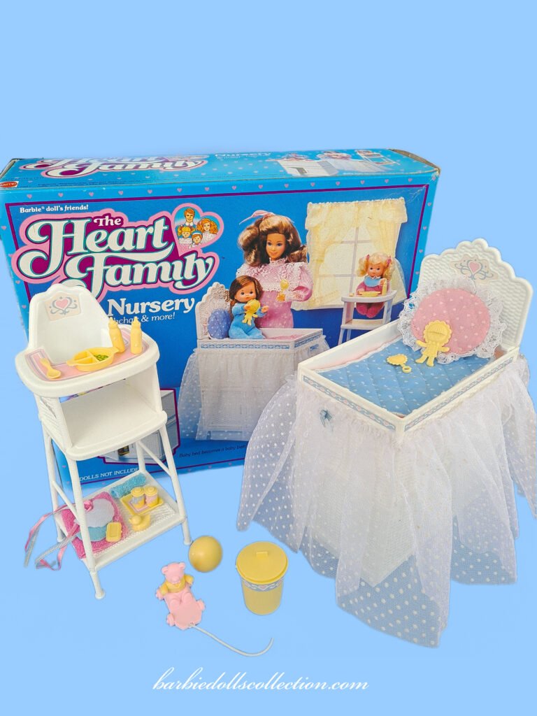 The Heart Family Nursery Playset By Mattel 1984
