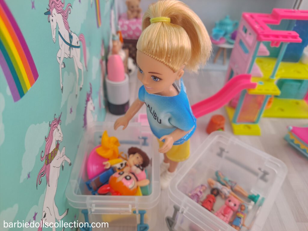 Chelsea And Barbie Dreamhouse Playtime Diorama