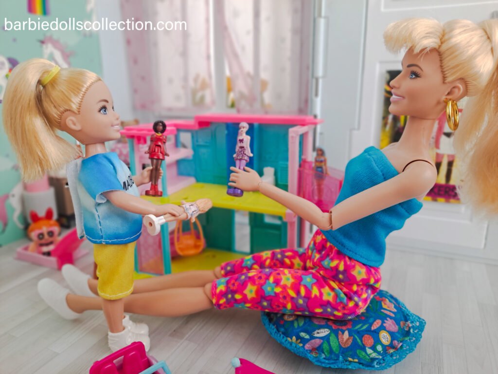 Chelsea And Barbie Dreamhouse Playtime Diorama