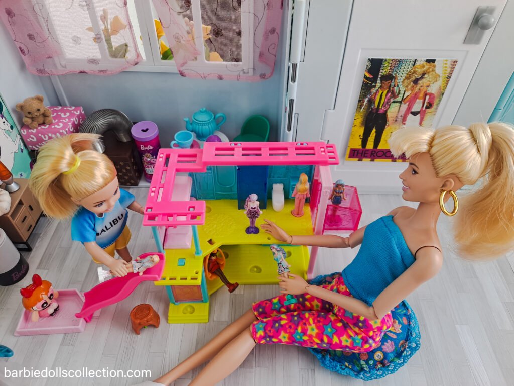 Chelsea And Barbie Dreamhouse Playtime Diorama