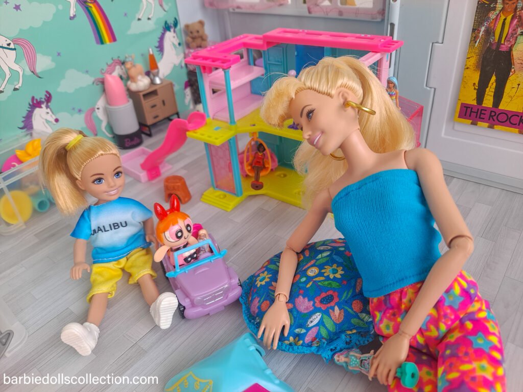 Chelsea And Barbie Dreamhouse Playtime Diorama