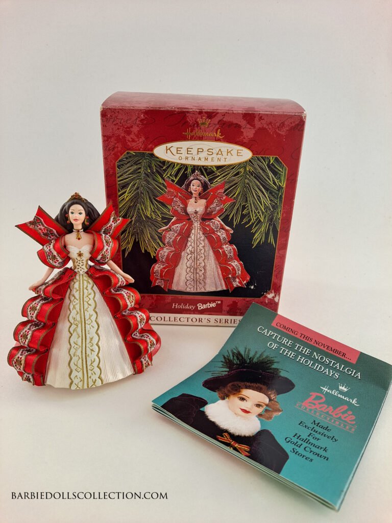 Hallmark Keepsake Ornament Holiday Barbie 1997