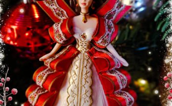 Hallmark Keepsake Ornament Holiday Barbie 1997