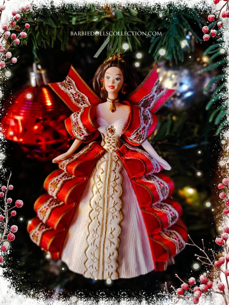 Hallmark Keepsake Ornament Holiday Barbie 1997