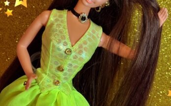 Cut and Style Brunette Barbie