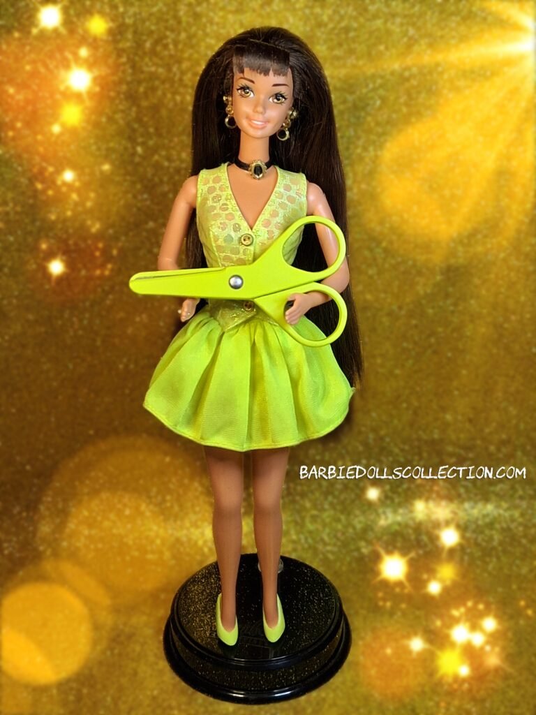 Cut and Style Brunette Barbie