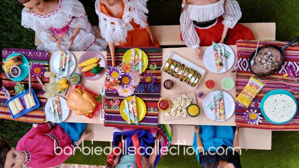 5 de mayo Barbie Diorama