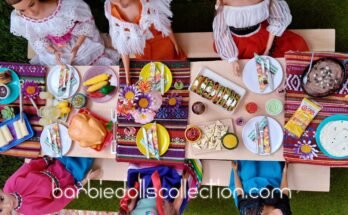 5 de mayo Barbie Diorama