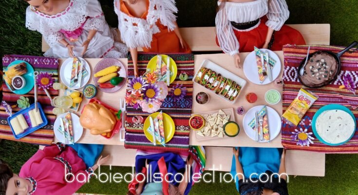 5 de mayo Barbie Diorama