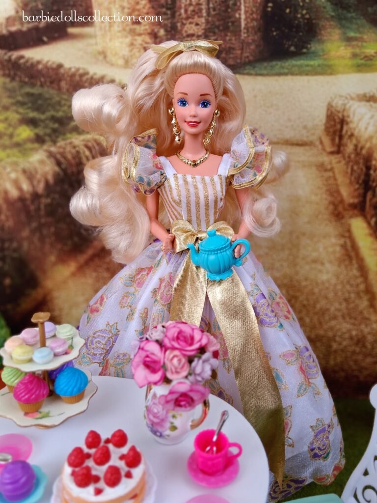 Spring Tea Barbie Diorama