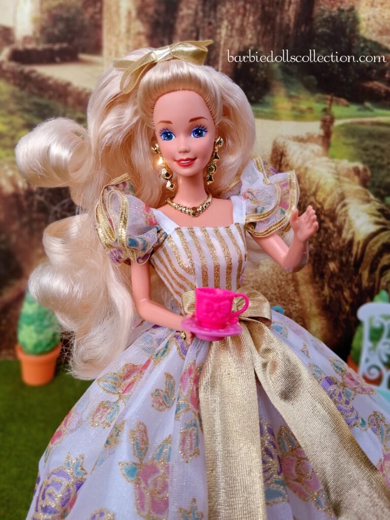 Spring Tea Barbie Diorama