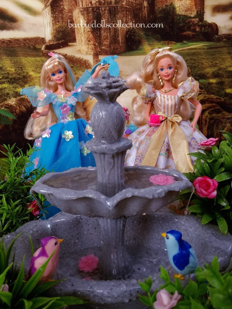 Spring Tea Barbie Diorama