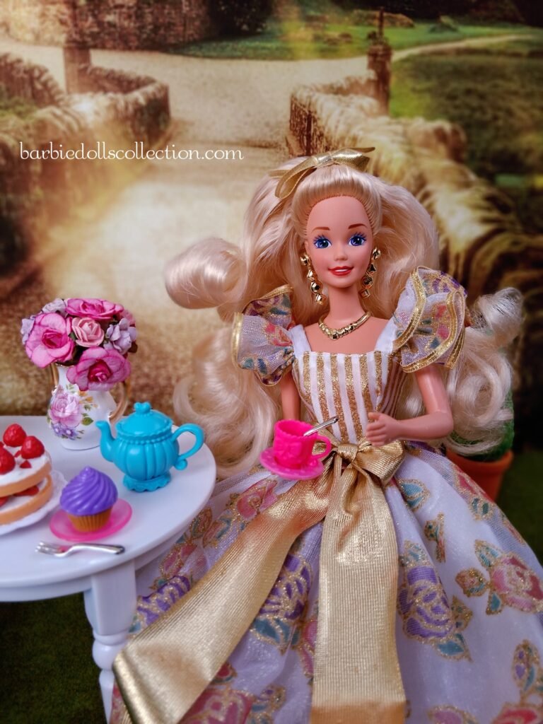 Spring Tea Barbie Diorama