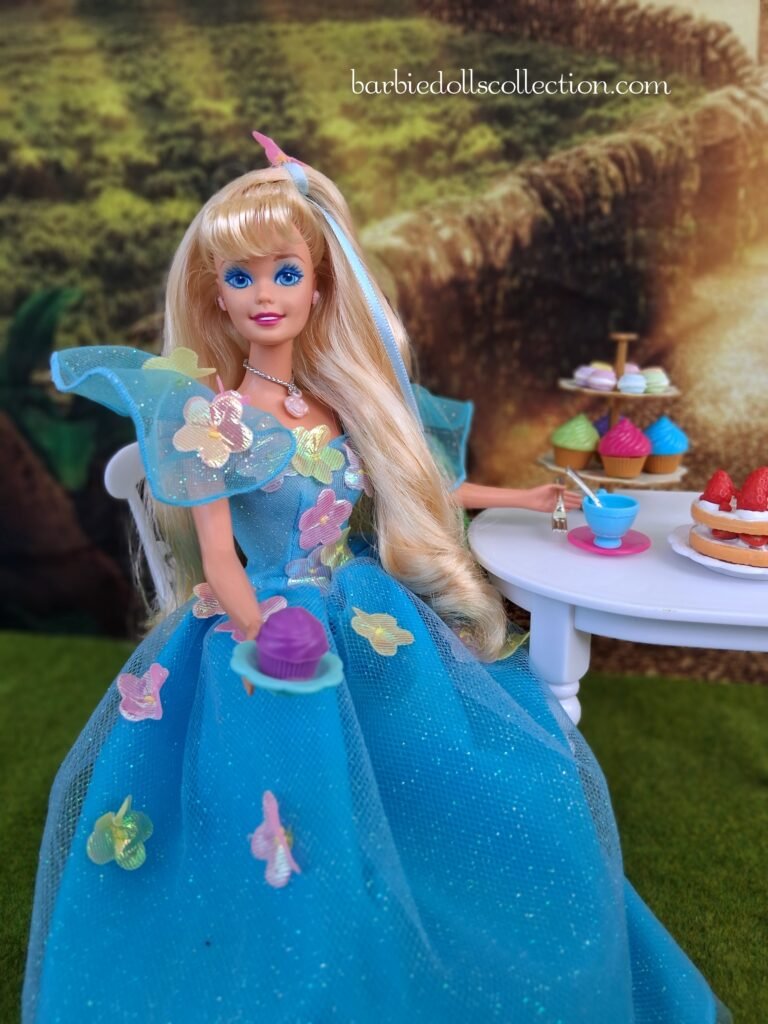 Spring Tea Barbie Diorama
