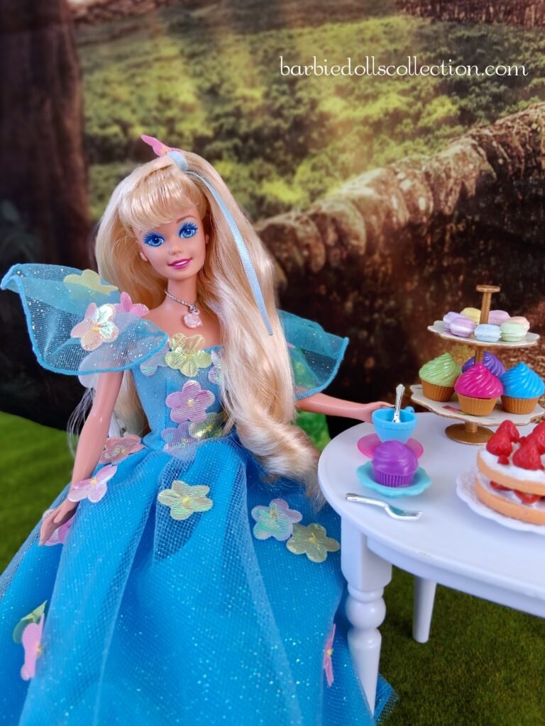 Spring Tea Barbie Diorama