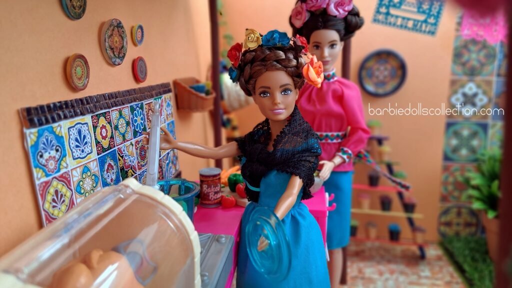 5 de mayo Barbie Diorama
