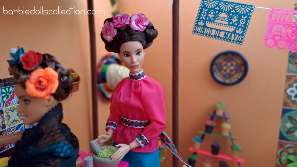 5 de mayo Barbie Diorama