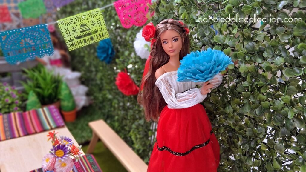 5 de mayo Barbie Diorama