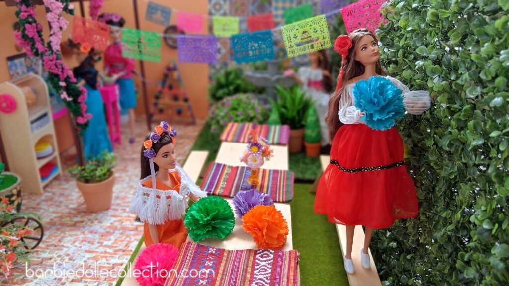 5 de mayo Barbie Diorama