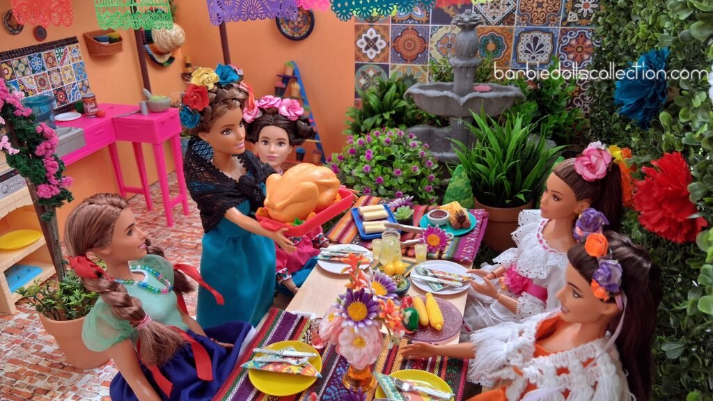 5 de mayo Barbie Diorama